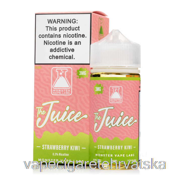 Vape Cigarete Jagoda Kivi - Sok - 100ml 0mg